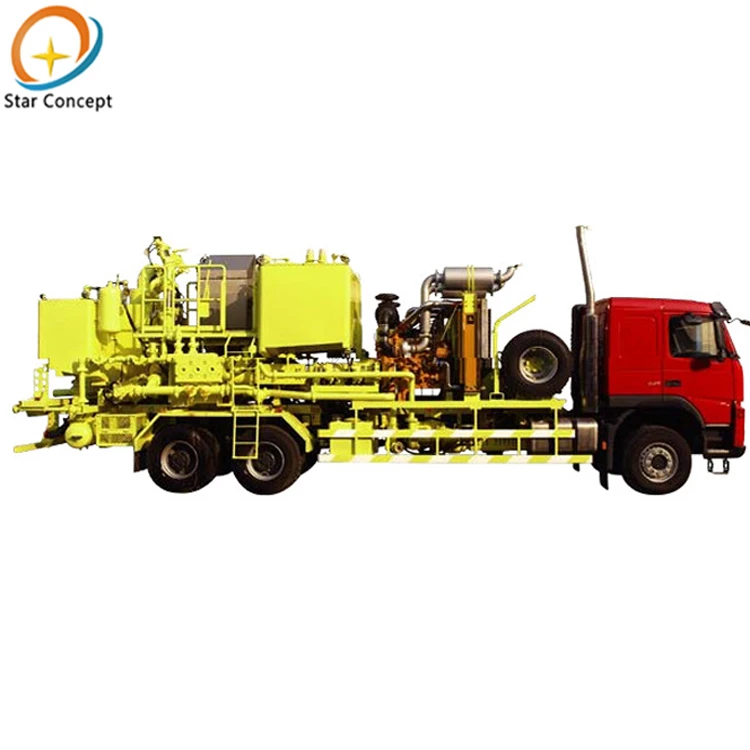 Truk Penyemenan Pompa Ganda